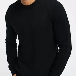 Topman Black Sweater